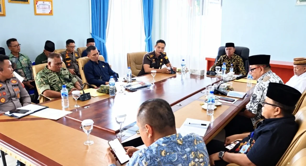 Forkopimda Boltim Bahas Lima Isu Strategis, dari Cuaca Ekstrem hingga Pemilihan Sangadi