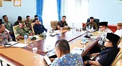 Forkopimda Boltim Bahas Lima Isu Strategis, dari Cuaca Ekstrem hingga Pemilihan Sangadi
